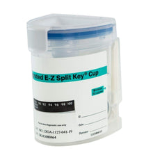 Load image into Gallery viewer, 12 Panel E-Z Split Key Specimen Urine Drug Test Cup
